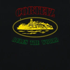 Corteiz OG Carni Alcatraz T-shirt Black