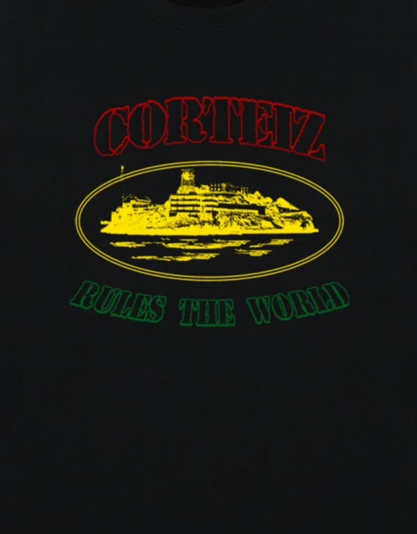 Corteiz OG Carni Alcatraz T-shirt Black