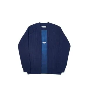 Palace R-Knit Sweatshirt Blue