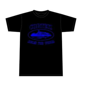 Corteiz Alcatraz T-shirt Black/Blue